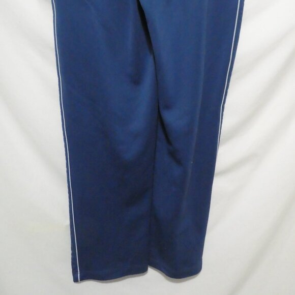 PUMA | xl - extra large | Blue Exercise / Track Pants With White Stripe Sides - Picture 14 of 15